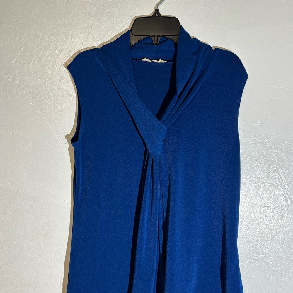 Chic Royal Blue Women's Blouse